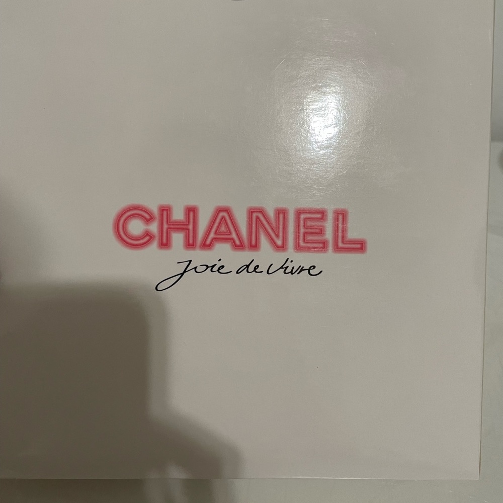 Luxury Chanel cosmetic bag